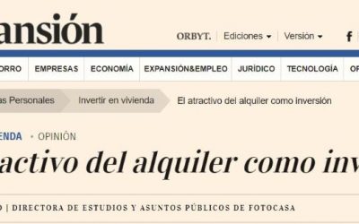 El atractivo del alquiler como inversión